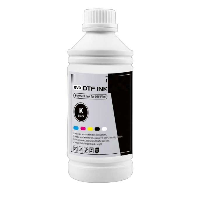 Black DTF Ink Bottle