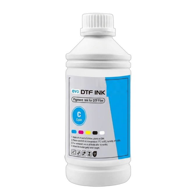 Cyan DTF Ink Bottle